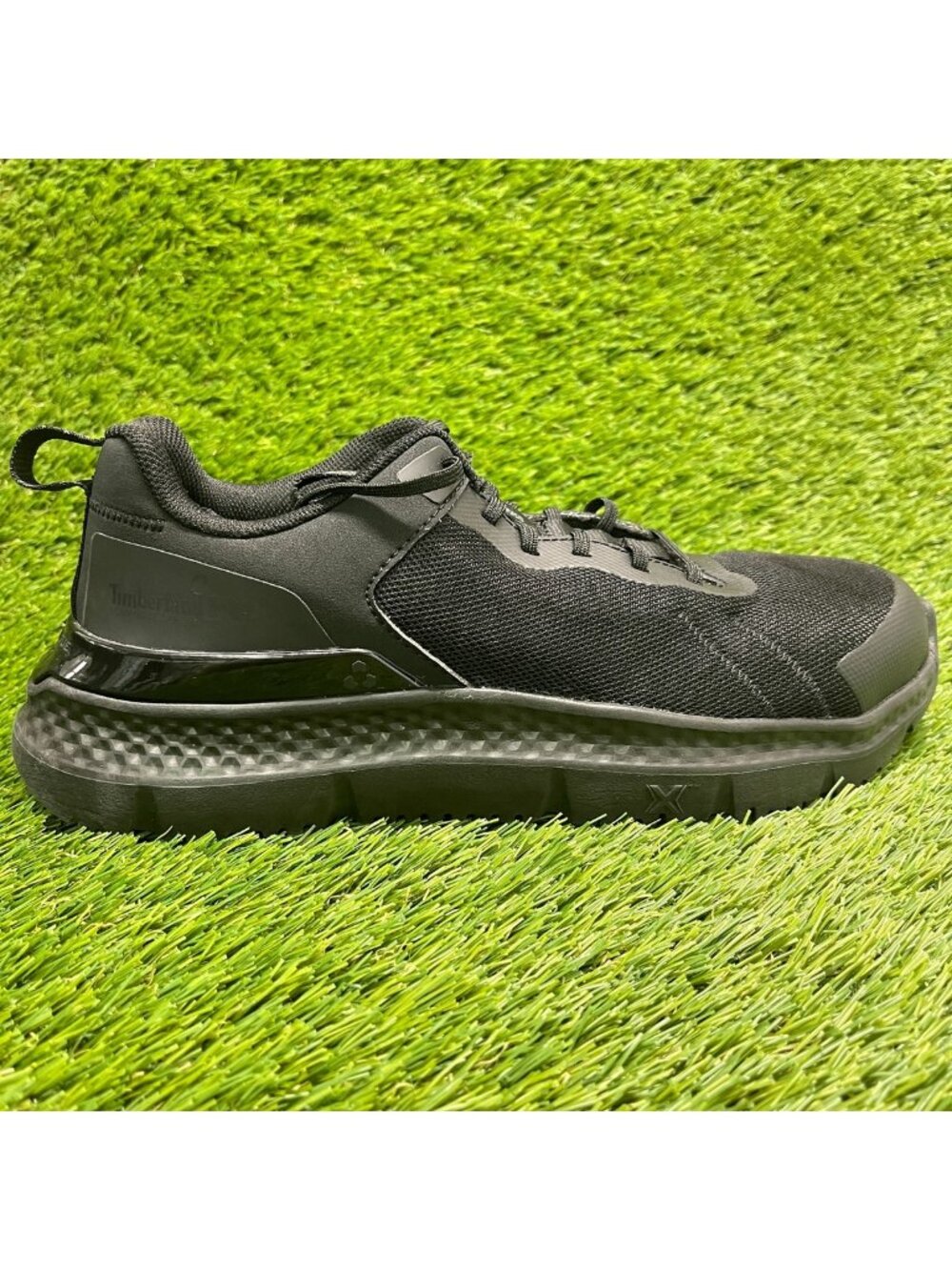 Timberland Pro Setra Womens Size 8 Triple Black Composite Safety Toe Work Shoes